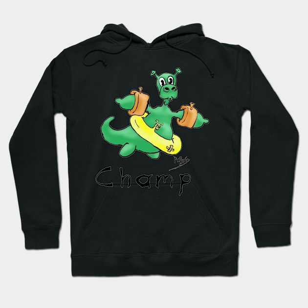 Champ Hoodie by Happy Horror Coffee Break